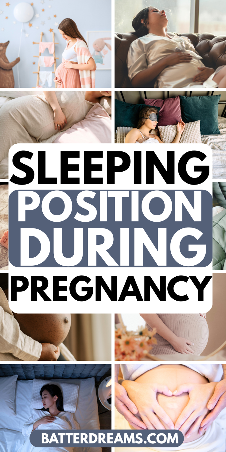 BEST SLEEPING POSITION DURING PREGNANCY
