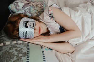 Putting A Hand Under The Pillow While Sleeping
