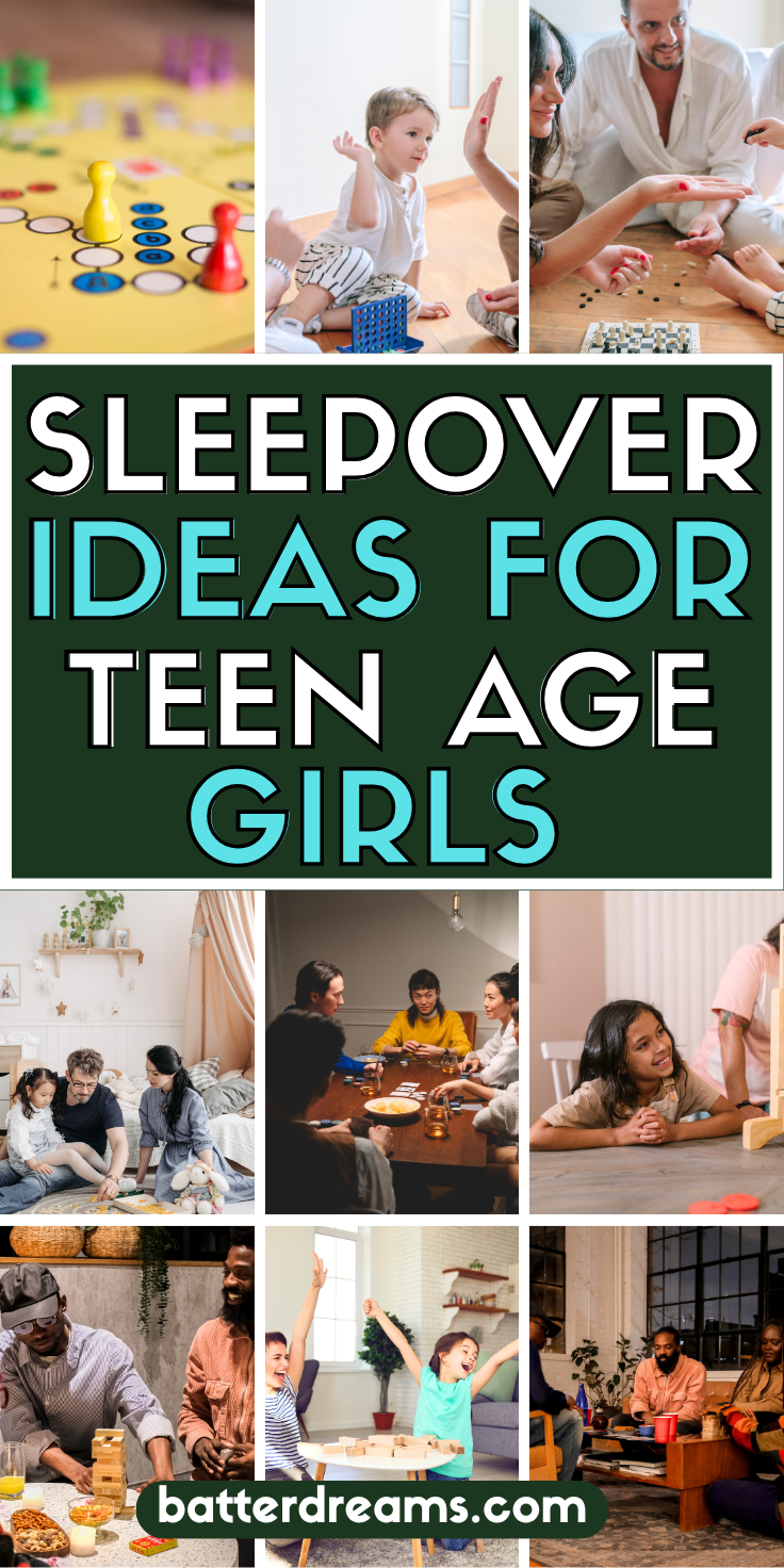 Sleepover Ideas For Teen Age Girls