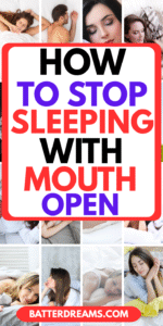 How To Stop Sleeping With Mouth Open