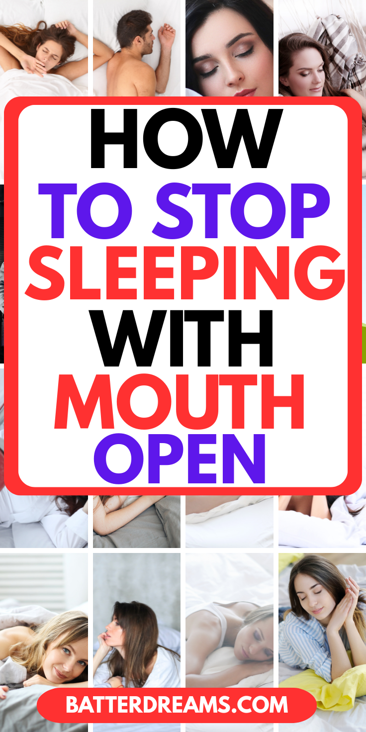 How To Stop Sleeping With Mouth Open