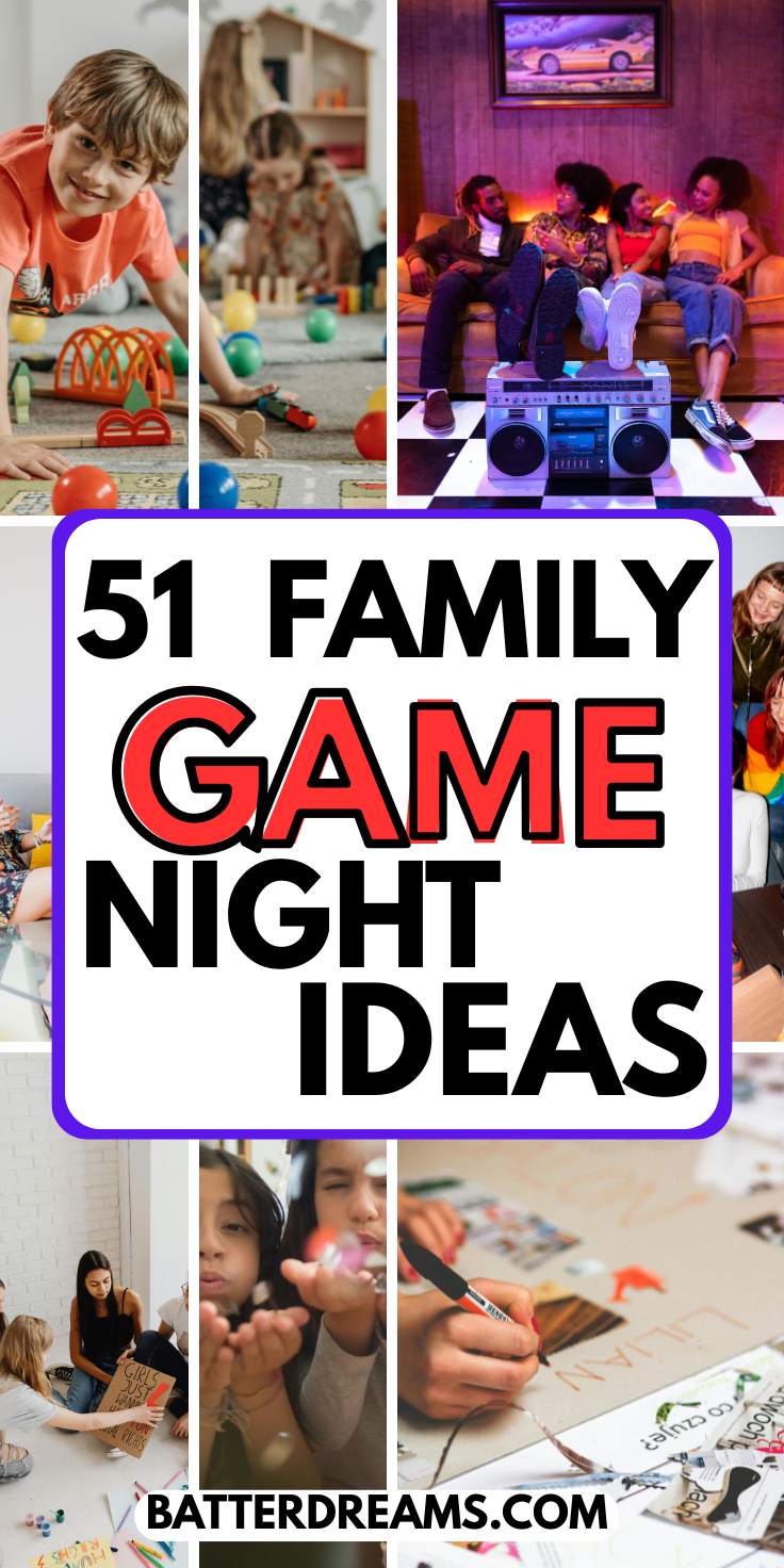 51 Family Game Night Ideas Diy