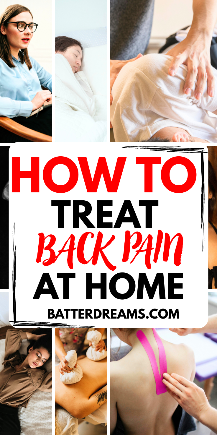 How To Treat Back Pain At Home